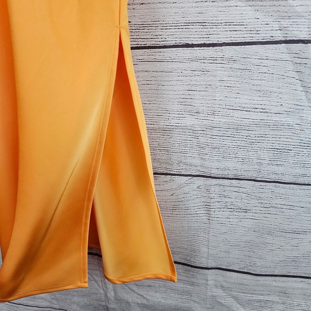 Gianni Bini Size 0 Apricot Yellow Harper Slip Dress Spaghetti Strap NWT 1527 - Picture 5 of 6